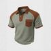 Fashionable Young Men's Clothing - 2026 Summer New Style Youth Short-sleeved Pullover With Multi-color Design Top_viptrois.com