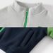 kids'clothing Children's fleece coat children's top boy's thick matching color zipper coat tide_viptrois.com