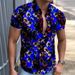 Shopify 2025 Summer New Striped Men's Casual Short Sleeve Shirt_viptrois.com