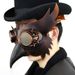 Steampunk medieval Plague Beak Mask Halloween PU Animal mask bar props_viptrois.com