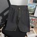 Summer Thin Men's Denim Shorts Casual Straight Leg Loose Fit Mid-Length Five-Pocket Stretch Riding Pants_viptrois.com