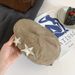 Autumn And Winter New American Retro Star Forward Hat Women's Casual Simple And Versatile Face Small Beret Painter Hat_viptrois.com