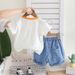 Boys' Outfit Baby's Skateboard Dinosaur Two-piece Set, Korean Version Summer Short Sleeved Outfit, Children's Clothing_viptrois.com