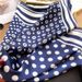 Polka dot line temperament scarf color matching silk scarf silk women's square scarf 70x70cm headscarf shawl_viptrois.com