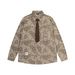 Clothing Trendy Brand Floral Full Print Jacquard Design Long-sleeved Shirt Men And Women Loose Casual Hong Kong Style Couple Shirt Jacket_viptrois.com
