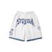 Men's Clothing Hip Hop Towel Embroidery Summer Drawstring Sports Shorts Men And Women Trendy Street Loose Wide Leg Five Point Guard Pants._viptrois.com