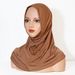 【 Crystal 】 Loose Hui Convenient For Lazy People, Base Hat, Headscarf Head Cover_viptrois.com