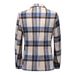 Men's Clothing Spring And Autumn New Men's Suits Fashion Casual Plaid Print Youth Wedding Dress Men's Suit_viptrois.com