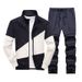 Men's Slim Fit Stand Collar Baseball Jacket With Long Sleeves – Lightweight Sporty Outerwear For Running & Casual Wear (Grey, Black, Navy Blue)_viptrois.com