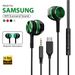 Wired Headphones HiFi Stereo Volume Control Headset With HD Mic 3.5mm Earphones For Samsung Galaxy IPhone 16 15 Earbud_viptrois.com