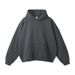 Men's Clothing Autumn And Winter New 360g Thickened Casual Sweatshirt For Teenagers American Trendy Solid Color Hooded Men's Sweatshirt_viptrois.com