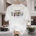 Heavyweight Trendy Brand Pure Cotton Printed Men's Short Sleeve T-shirt 2026 New Summer Hot Trend Casual Round Neck Tee_viptrois.com