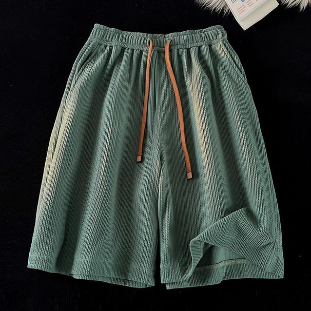 Men's Clothing Men's Summer Thin Cool Quick Drying Shorts Trendy Loose Sports Casual Pants_viptrois.com