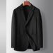 Men's Clothing autumn and winter handmade wool single western middle aged and young people solid color business double sided suit jacket_viptrois.com