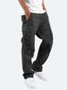 Men's Clothing Exclusively Workwear Trousers Men's Sports Solid Color Drawstring Multi Pocket_viptrois.com