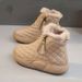 2025 New-1 Style Cotton Shoes For Women's Winter With Added Fleece And Thickened Snow Boots_viptrois.com