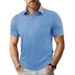 2026 Men's Loose Collar Long-Sleeved Stretch Cotton Shirt With Ribbed Sleeve Opening For Casual Wear - Buttoned Men's Fashion Shirt_viptrois.com