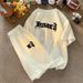 Men's Clothing Waffle Casual Sports Suit Men's Loose Breathable T Shirt Top Spring Summer Autumn Ice Silk Cool Short Sleeve_viptrois.com