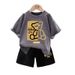Kid's Clothing Boys' Short Sleeved Cotton T Shirt Summer New Style Little Bear Children's Boy Loose Round Neck Top Trendy Clothes Ins_viptrois.com