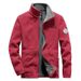 "Men's Fleece Jacket For Outdoor & Hiking – Warm Winter Pullover With Breathable Polar Tech Fabric (Grey/Black/Red/Khaki/Navy)"_viptrois.com
