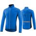 Bicycle Reflective Detachable Raincoat Waterproof Dirt-Resistant Breathable Thin Long-Sleeve Jacket Cycling Clothing_viptrois.com
