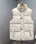 Unisex Quilted Vest – Winter Thickened Sleeveless Puffer Jacket With Stand Collar (Oversize Fit, Trendy Streetwear)_viptrois.com