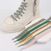 1.5cm wavy flat LACES Polyester woven men's and women's canvas shoes Casual shoes bread shoes LACES_viptrois.com
