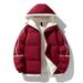 Winter New Hooded Cotton Jacket Thickened Warm Trendy Casual Loose Down Jacket Outdoor Sports Breadcoat_viptrois.com