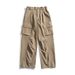 Mountain Style Multi-Pocket Autumn New Wide-Leg Comfortable Long Casual Paratrooper Cargo Pants Straight Loose Versatile_viptrois.com