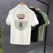 Men's Clothing High End Trendy Men's Half Sleeved Summer New Polo Shirt Men's Trendy Brand Short Sleeved Youth Personality Men's Collared T Shirt_viptrois.com