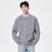 Men's Distressed Knit Cardigan Sweater - Casual Loose Fit Round Neck Pullover For Autumn Winter Fashion Trends_viptrois.com