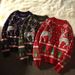 Christmas New Red Sweater Men's Winter Ins Loose And Versatile Casual Lazy Knitwear_viptrois.com
