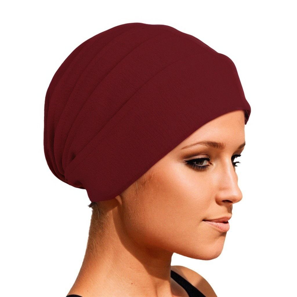 Stretchy Knit Beanie Hat For Women & Men - Soft Comfortable Chemo Cap With Breathable Fabric - Versatile Unisex Slouchy Beanie For All Seasons_viptrois.com