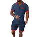 Men's Clothing Men's New Hot Selling Positioning Digital Printing Summer Trend Outdoor Short Sleeved Shorts Suit_viptrois.com