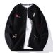 Pure Cross-Border Foreign Trade Men's Winter New Autumn Fashion Knitted Long Sleeve Sweater_viptrois.com