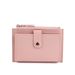 Women's Wallet Card Cases Short Wallet Women Multi Card Slot Zipper Button Card Holder Simple Student Coin Coin Purse Women_viptrois.com