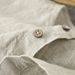 2024 Summer Casual Linen Men's Wear Simple Round Neck Three-quarter Sleeve Linen T-shirt Loose Breathable Top C009_viptrois.com
