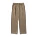 Men's Clothing Cotton Twill Straight Casual Pants Spring And Summer New Trendy Brand Letter Embroidered Pants American Style Loose Drape Trousers Q_viptrois.com