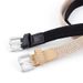 New men's and women's woven elastic canvas needle buckle belt versatile casual style_viptrois.com