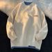 Men's Clothing fashion brand two piece white sweater salt autumn version trend loose lazy style knitted sweater winter_viptrois.com