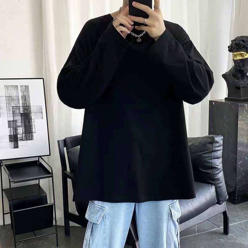 Unisex Oversized Hooded Sweatshirt – Vintage Pullover With Button Details (Black/Gray, M-3xl, 85% Cotton)_viptrois.com