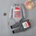 Christmas Children's spring and autumn Christmas Santa Claus long-sleeved two-piece children's clothing ins_viptrois.com