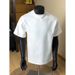 Men's Clothing White T Shirt For Men, Summer Short Sleeved Pure Cotton Heavyweight Fitness Short Sleeved Shirt._viptrois.com