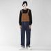 Man's clothing Cargo rompers Men's halter denim pants fashion loose casual suspenders_viptrois.com