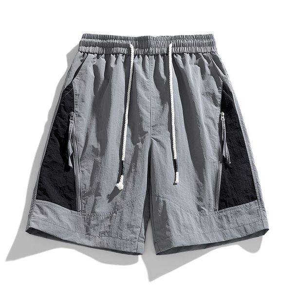 Men's Clothing Men's Work Shorts Summer New American Retro Trendy Sports Shorts Loose Casual Wear Straight Shorts_viptrois.com