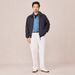 Pure RL Cross-Border Thin Spring And Autumn American Style High-End Simple Men's Casual Retro Turn-Down Collar Jacket Coat_viptrois.com
