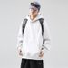 Men's Sweater, Hooded Autumn Loose Top Men's Couple Sportswear Solid Color Hoodie Winter Fleece Casual_viptrois.com