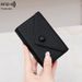 Women's Wallet & Men's Wallet Litchi Soft Leather Lightweight Portable Small Card Package Female Rfid Anti-theft Brush Organ Card Package_viptrois.com
