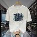 Men's High-quality Round-neck Pullover Short-sleeved T-shirt_viptrois.com
