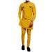 Men's Clothing Ethnic Style Men's Casual Suit Suit Printed Shirt And Pants 2 Piece Suit_viptrois.com